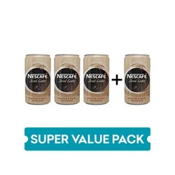 Nescafe Iced Latte Flavoured Milk (Can) - Buy 3 Get 1 Free